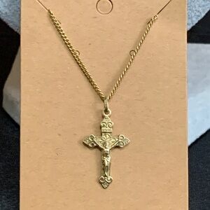 Amerik crucifix pendant necklace